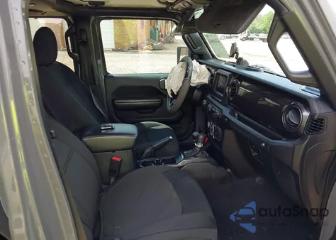 2020 Jeep Wrangler Unlimited Sport из США, поврежденный, VIN 1C4HJXDG2LW186027